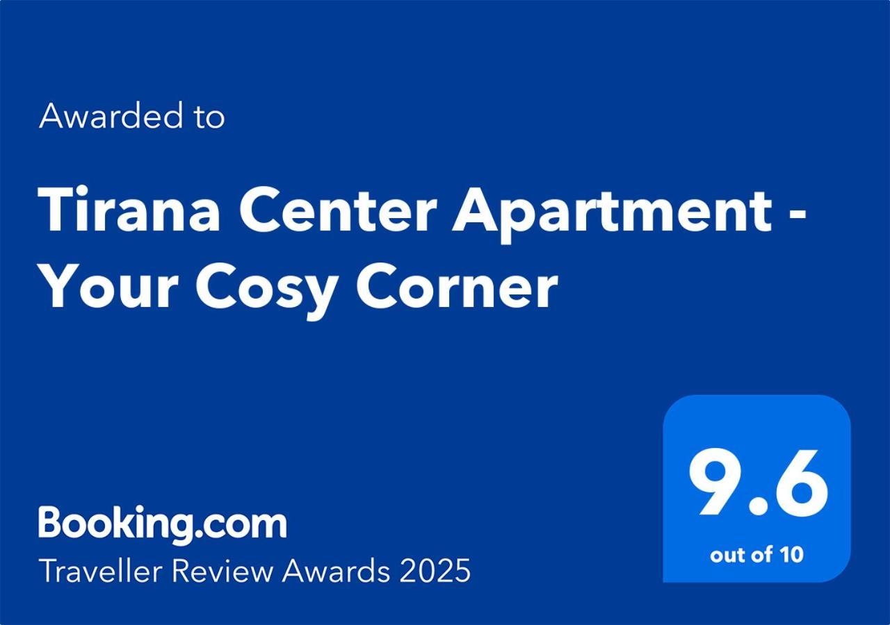 Tirana Center Apartment - Your Cosy Corner Zewnętrze zdjęcie